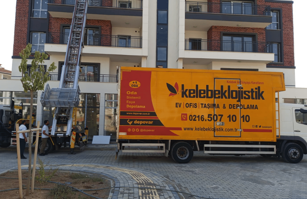 Florya dış cephe nakliyat teleskopik asansörü kurulumu